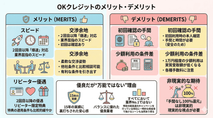 OKクレジットのメリット・デメリット