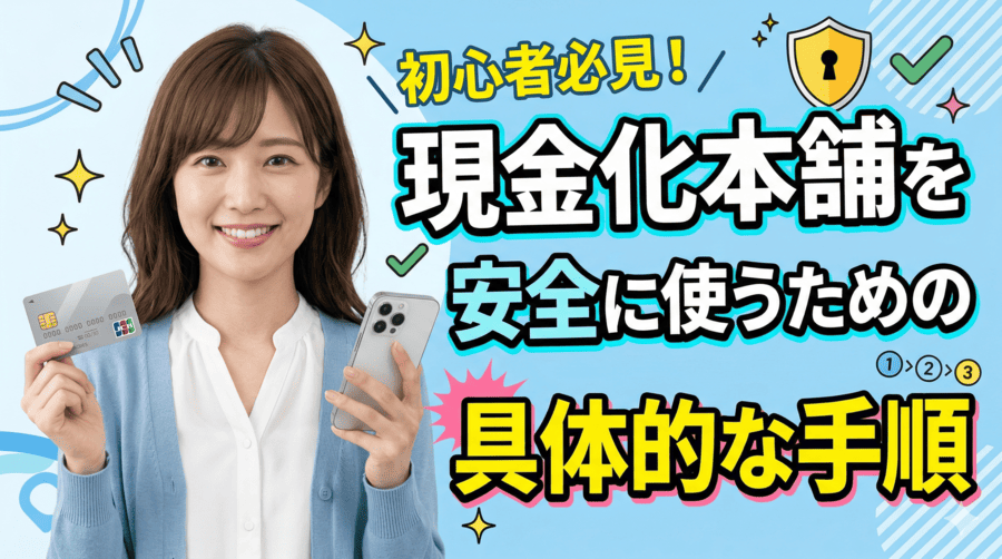 現金化本舗を安全に使うための具体的な手順