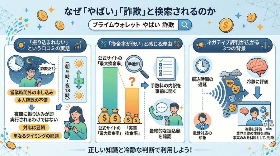 なぜ「やばい」「詐欺」と検索されるのか